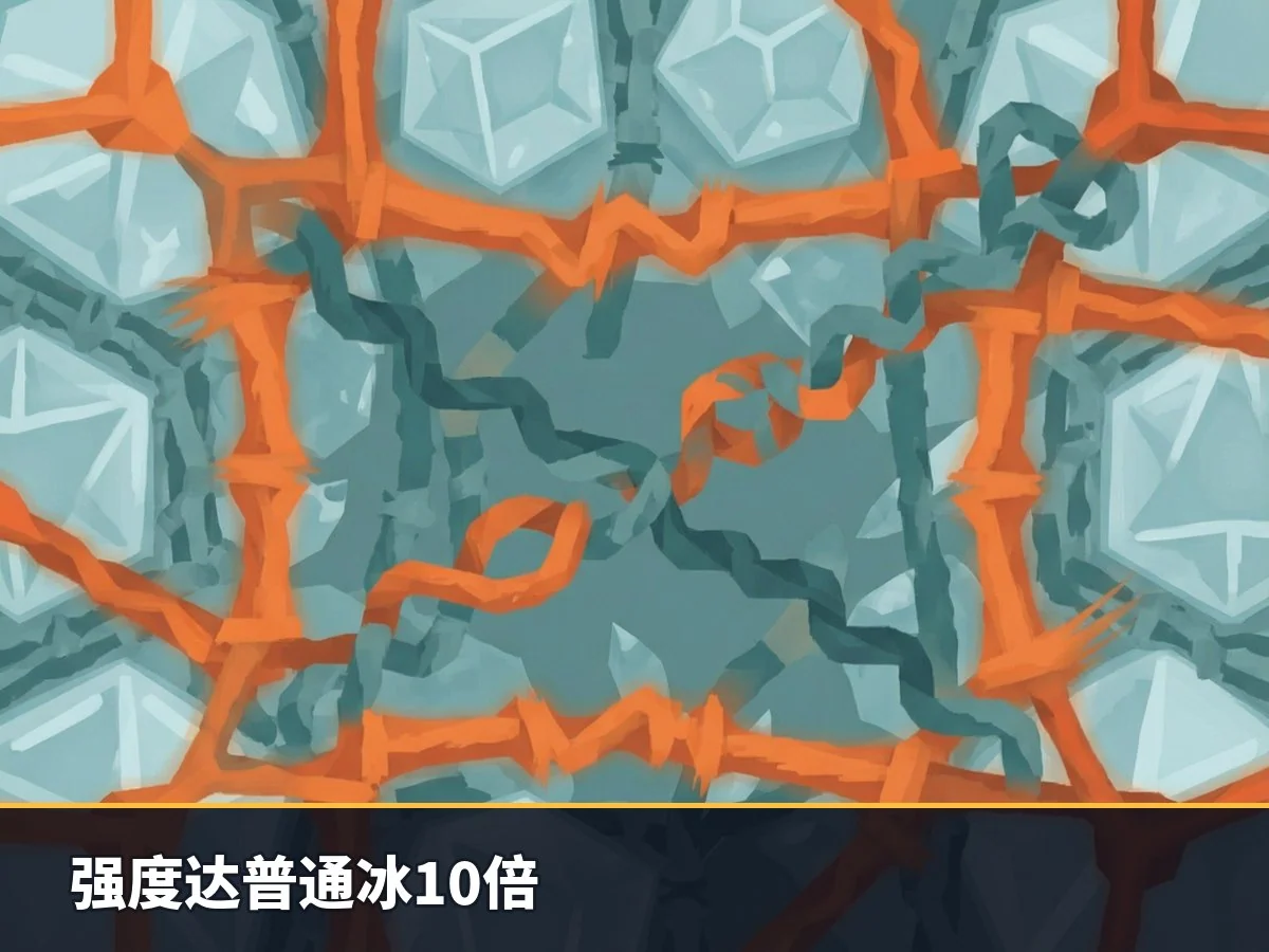 强度达普通冰10倍