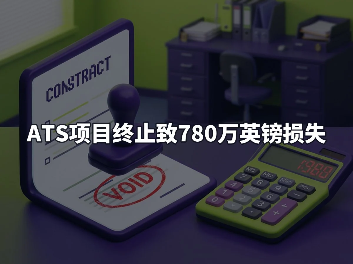 ATS项目终止致780万英镑损失