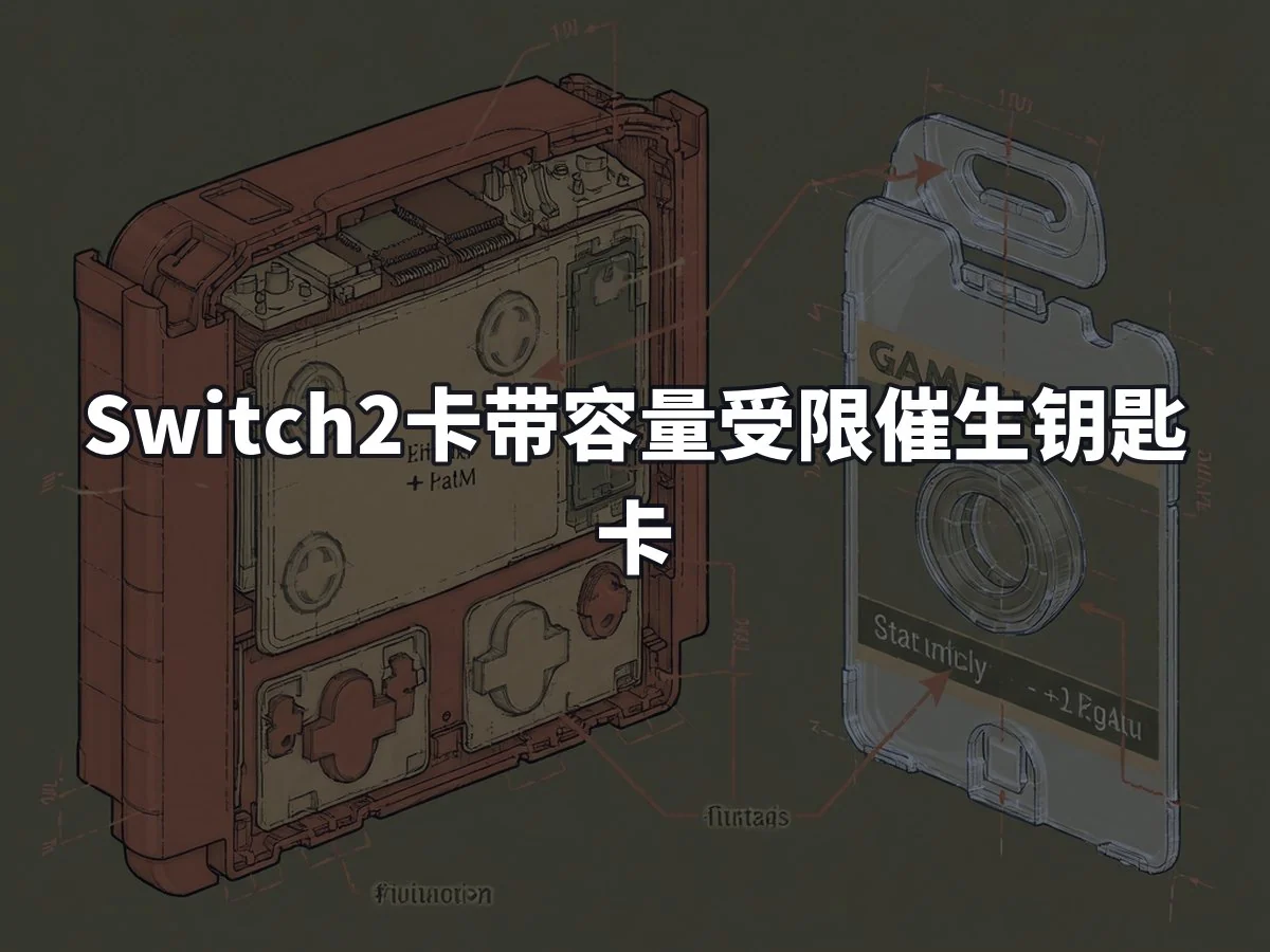 Switch2卡带容量受限催生钥匙卡