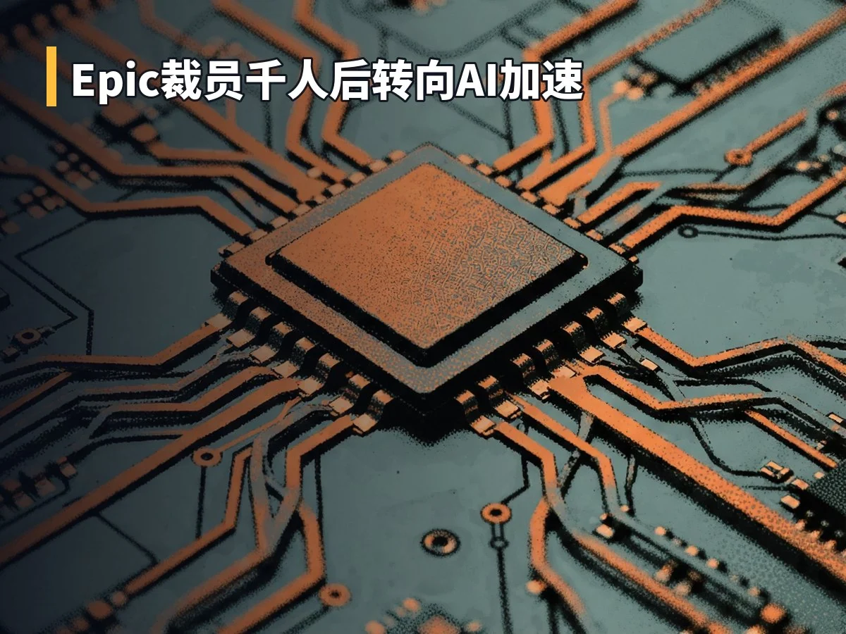 Epic裁员千人后转向AI加速