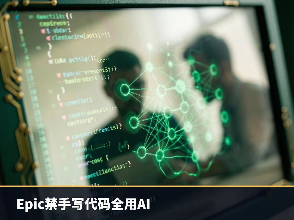 Epic禁手写代码全用AI