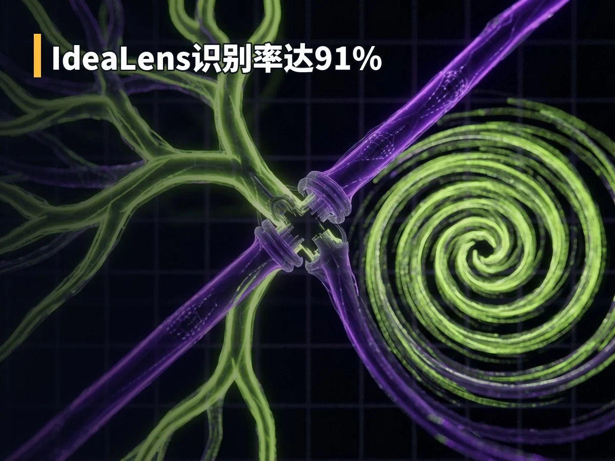 IdeaLens识别率达91%