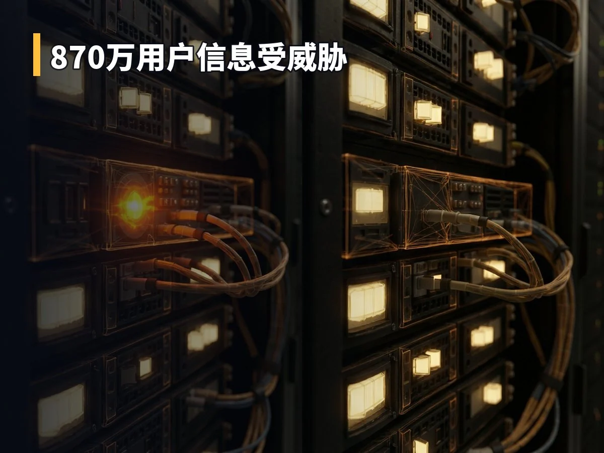 870万用户信息受威胁