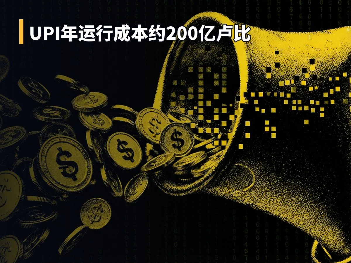UPI年运行成本约200亿卢比