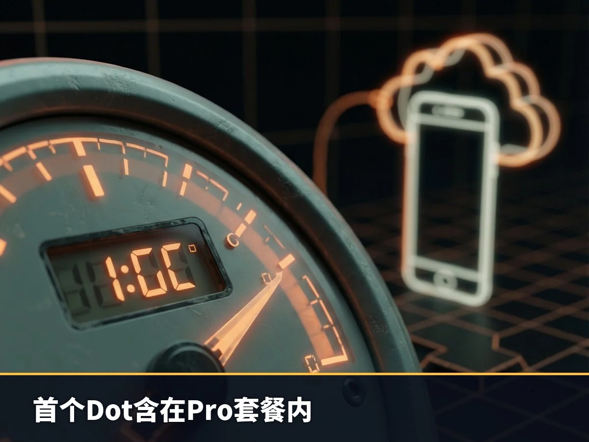 首个Dot含在Pro套餐内