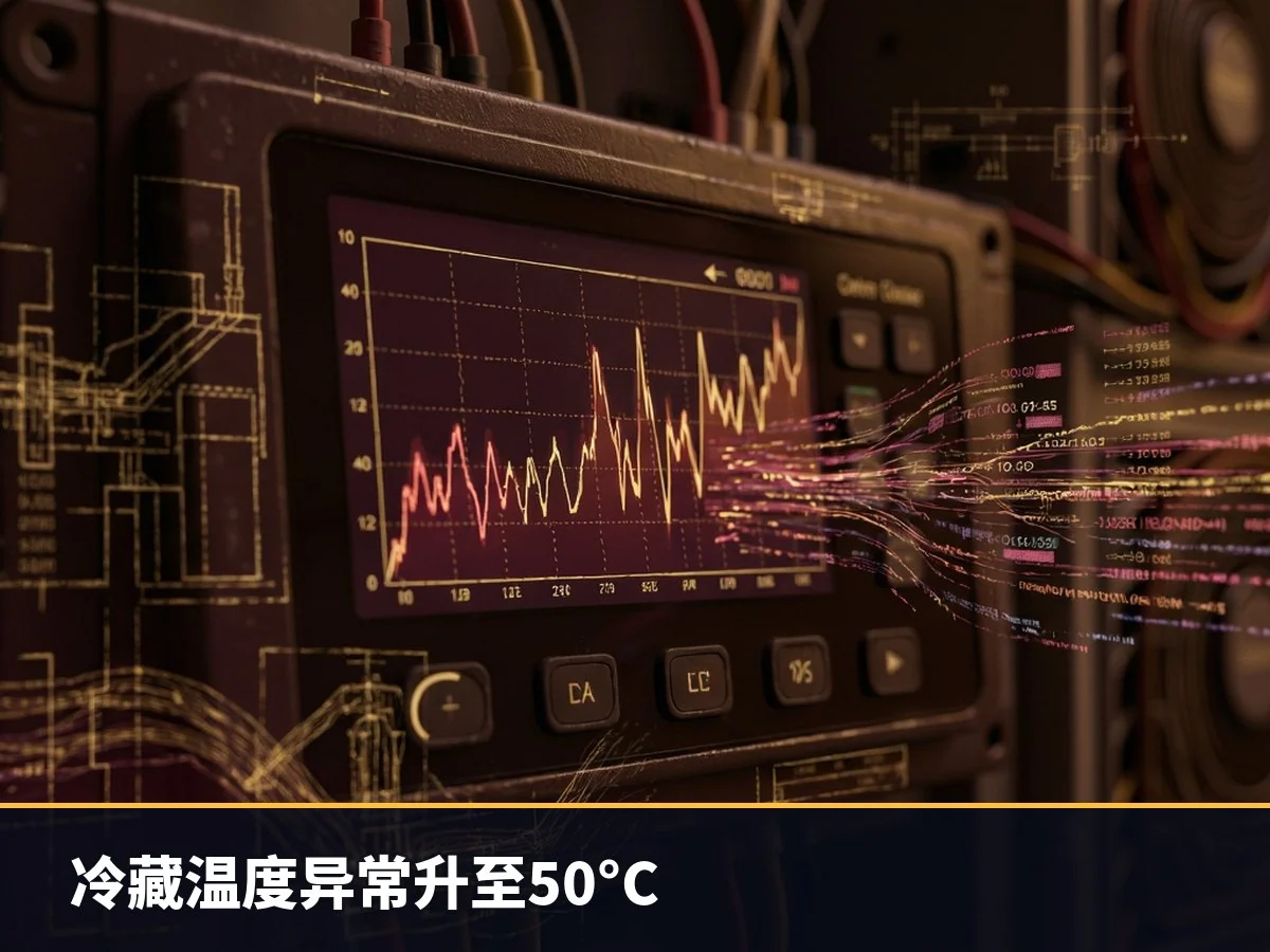 冷藏温度异常升至50°C