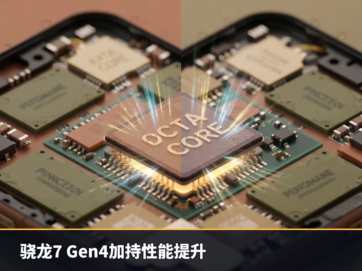 骁龙7 Gen4加持性能提升