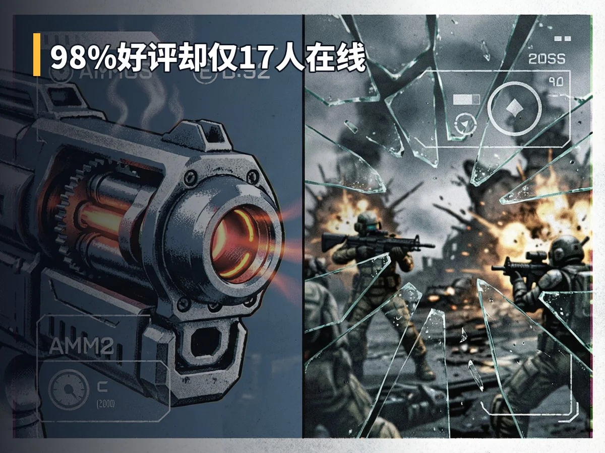 98%好评却仅17人在线