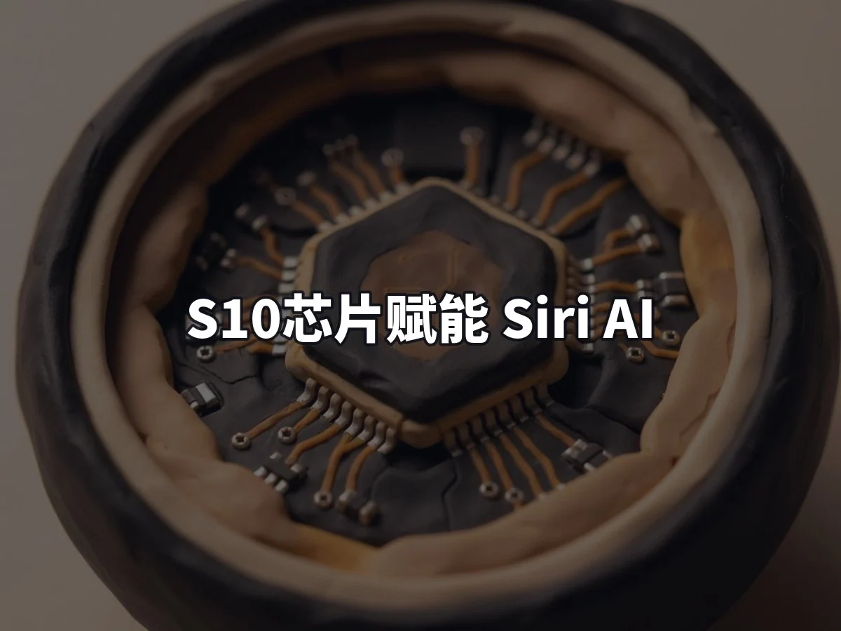 S10芯片赋能 Siri AI