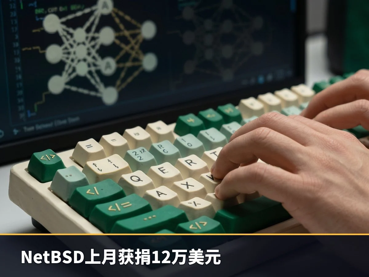 NetBSD上月获捐12万美元