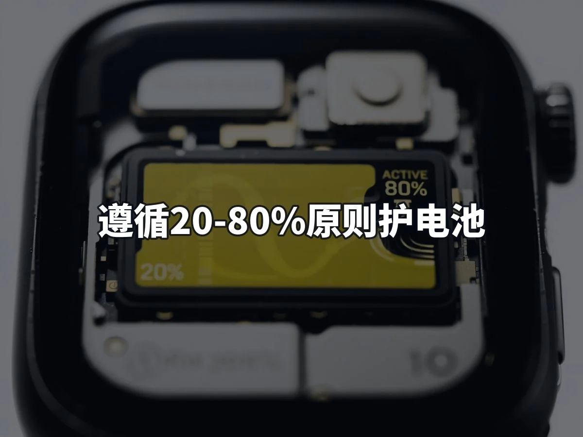 遵循20-80%原则护电池