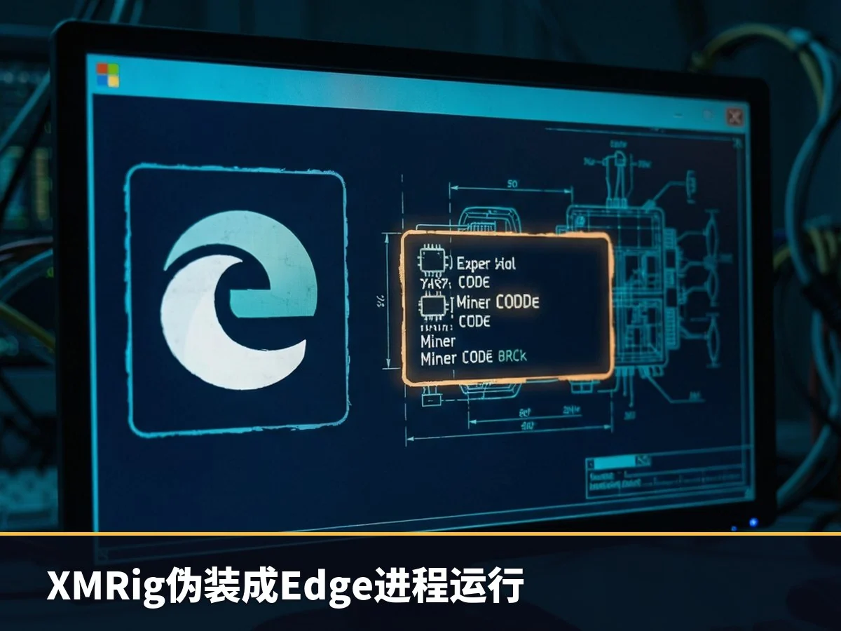 XMRig伪装成Edge进程运行