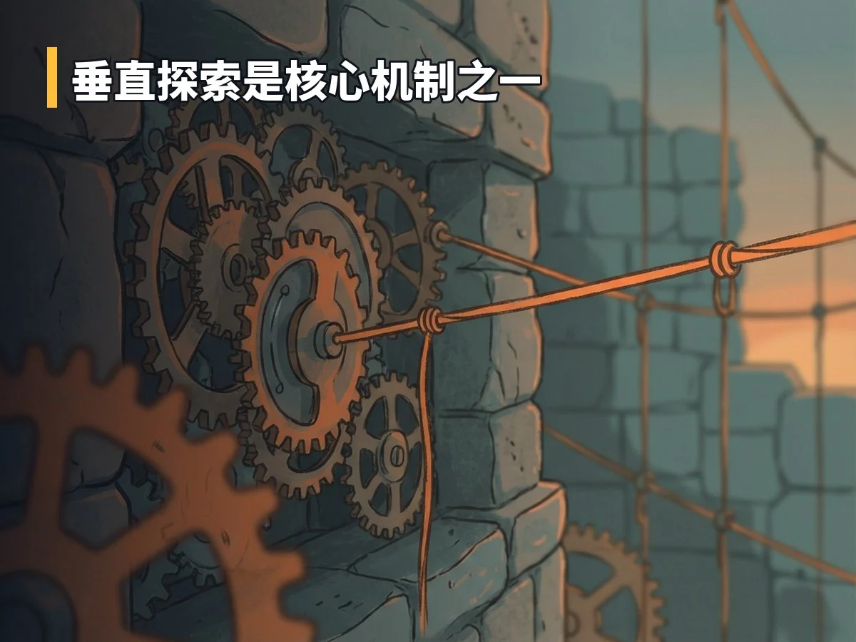 垂直探索是核心机制之一