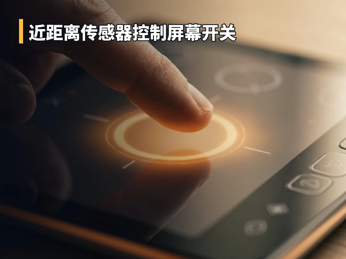 近距离传感器控制屏幕开关
