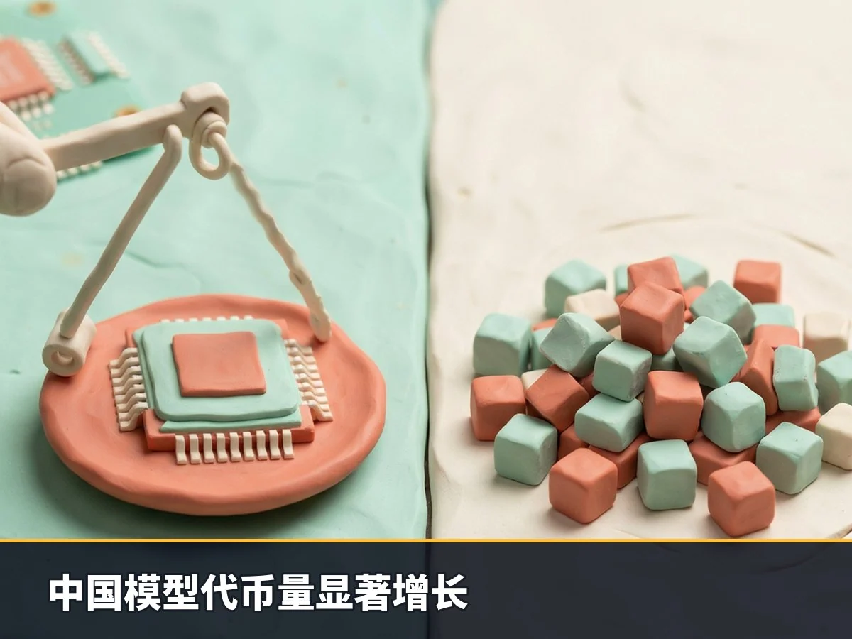 中国模型代币量显著增长