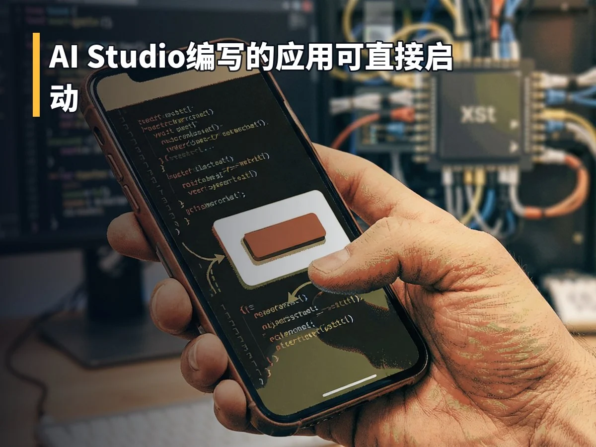 AI Studio编写的应用可直接启动