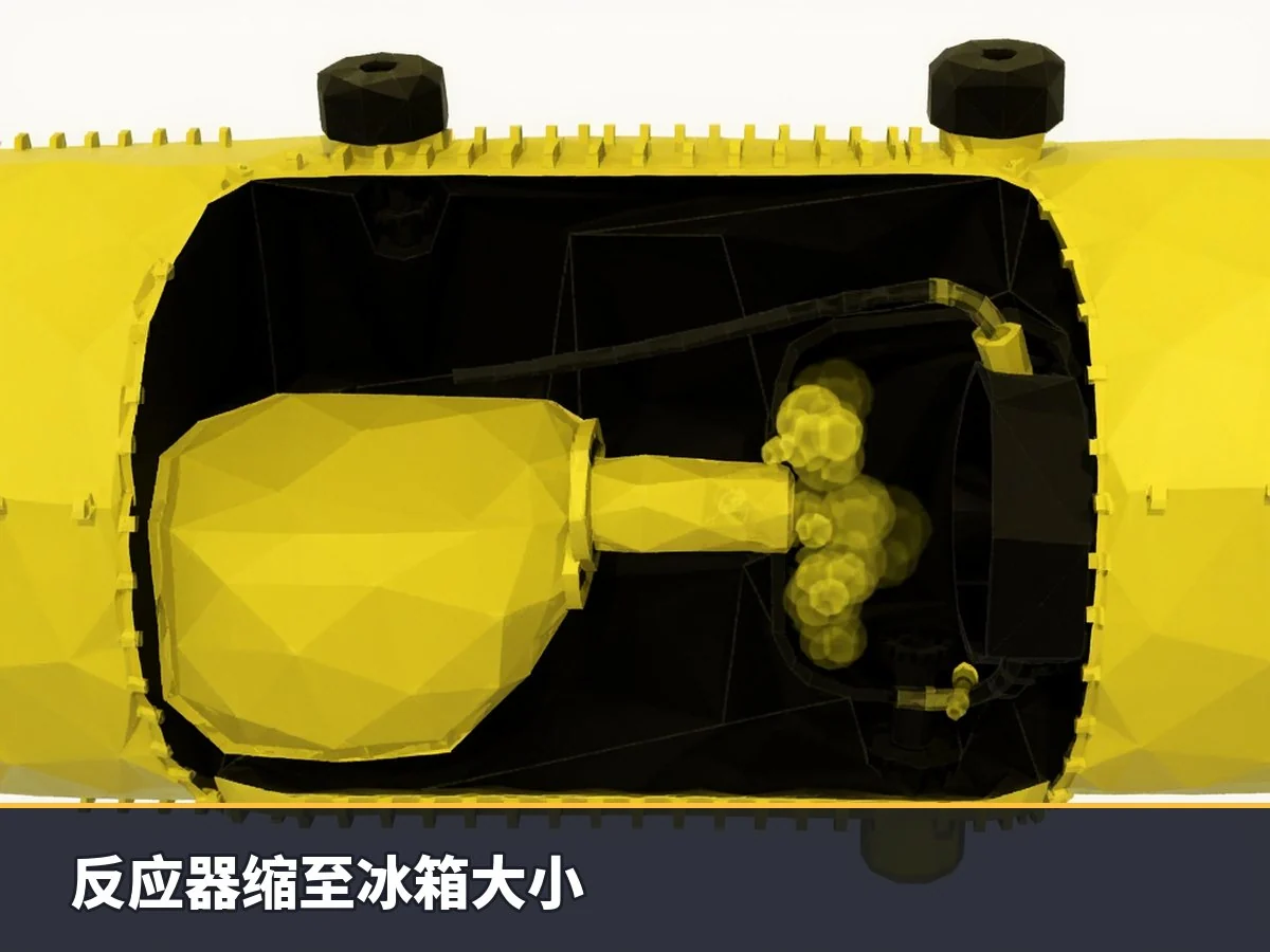 反应器缩至冰箱大小