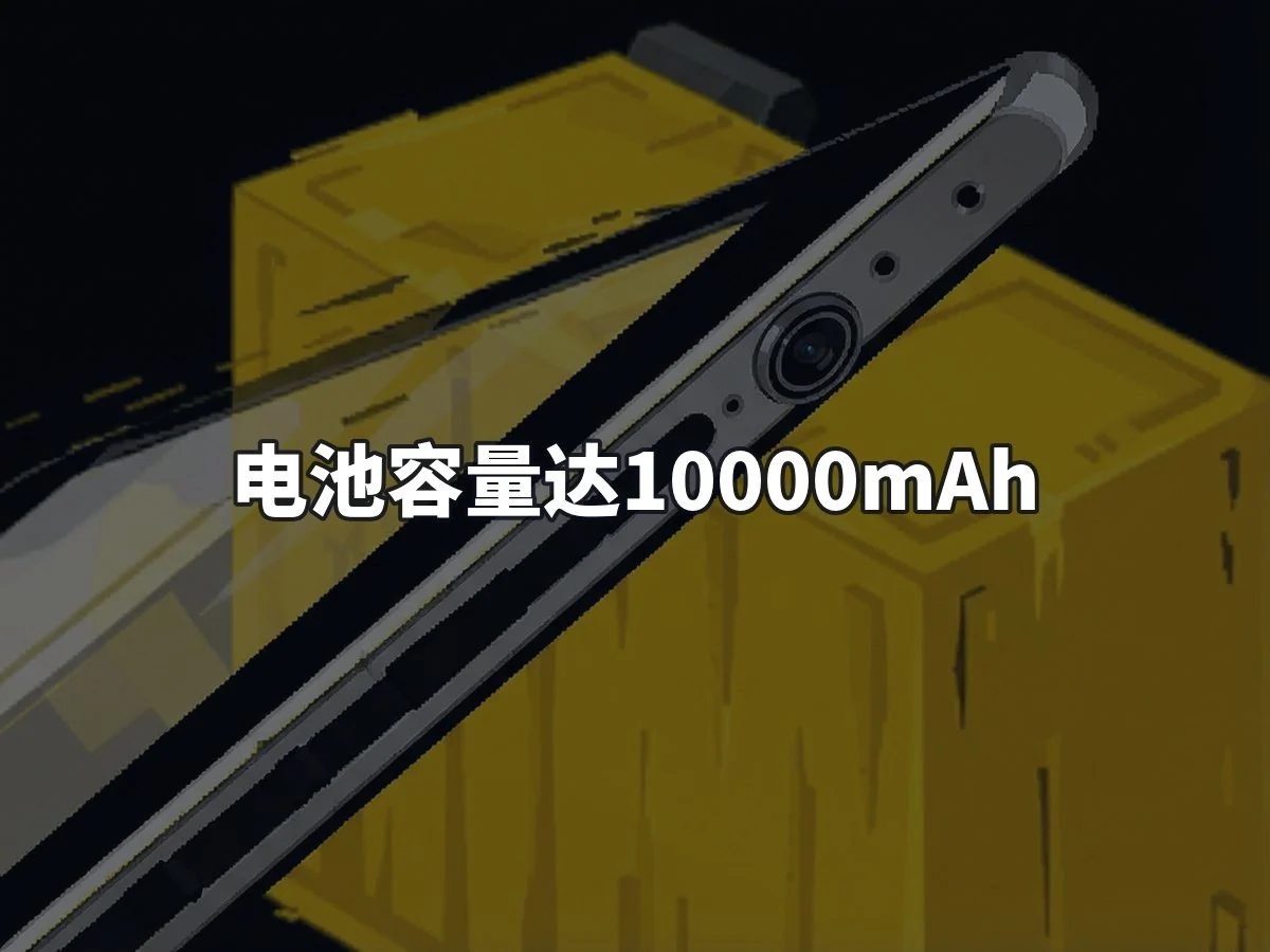 电池容量达10000mAh