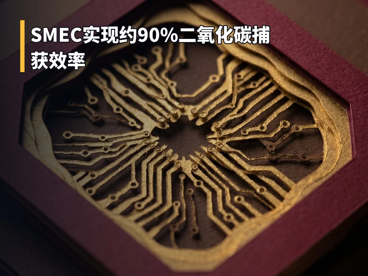 SMEC实现约90%二氧化碳捕获效率
