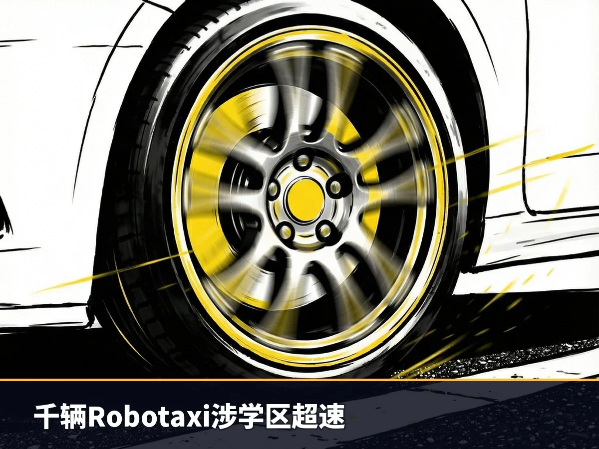 千辆Robotaxi涉学区超速