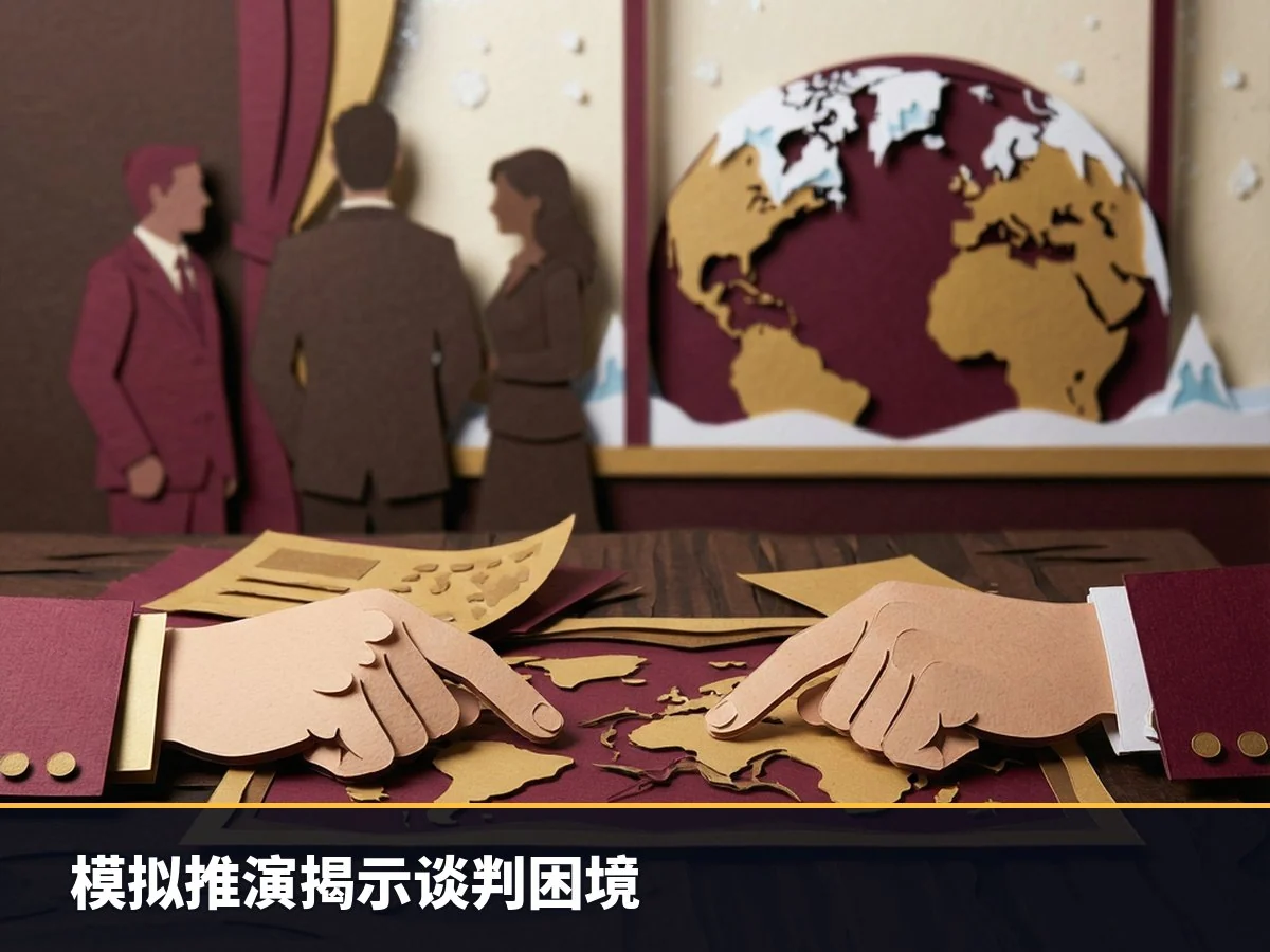 模拟推演揭示谈判困境