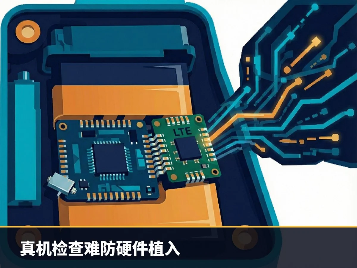真机检查难防硬件植入