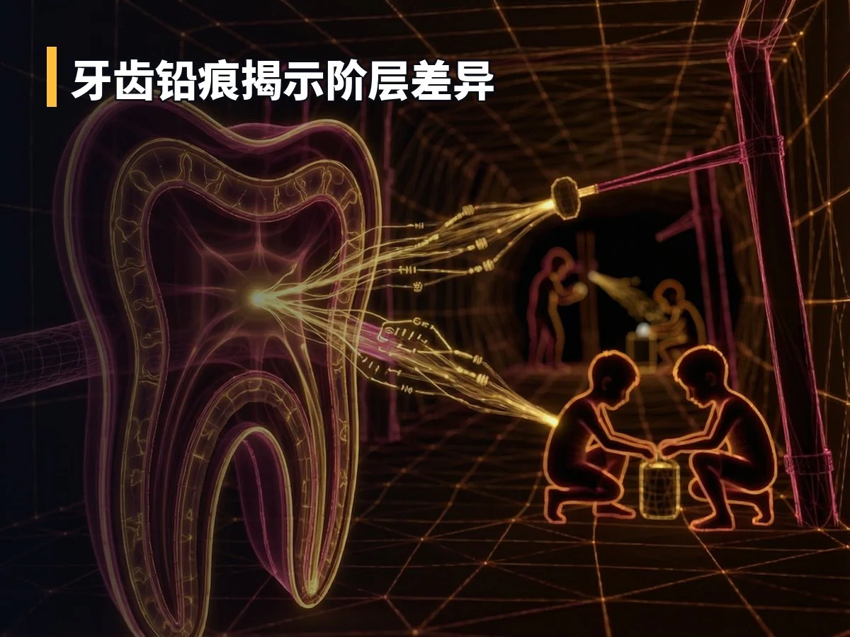 牙齿铅痕揭示阶层差异