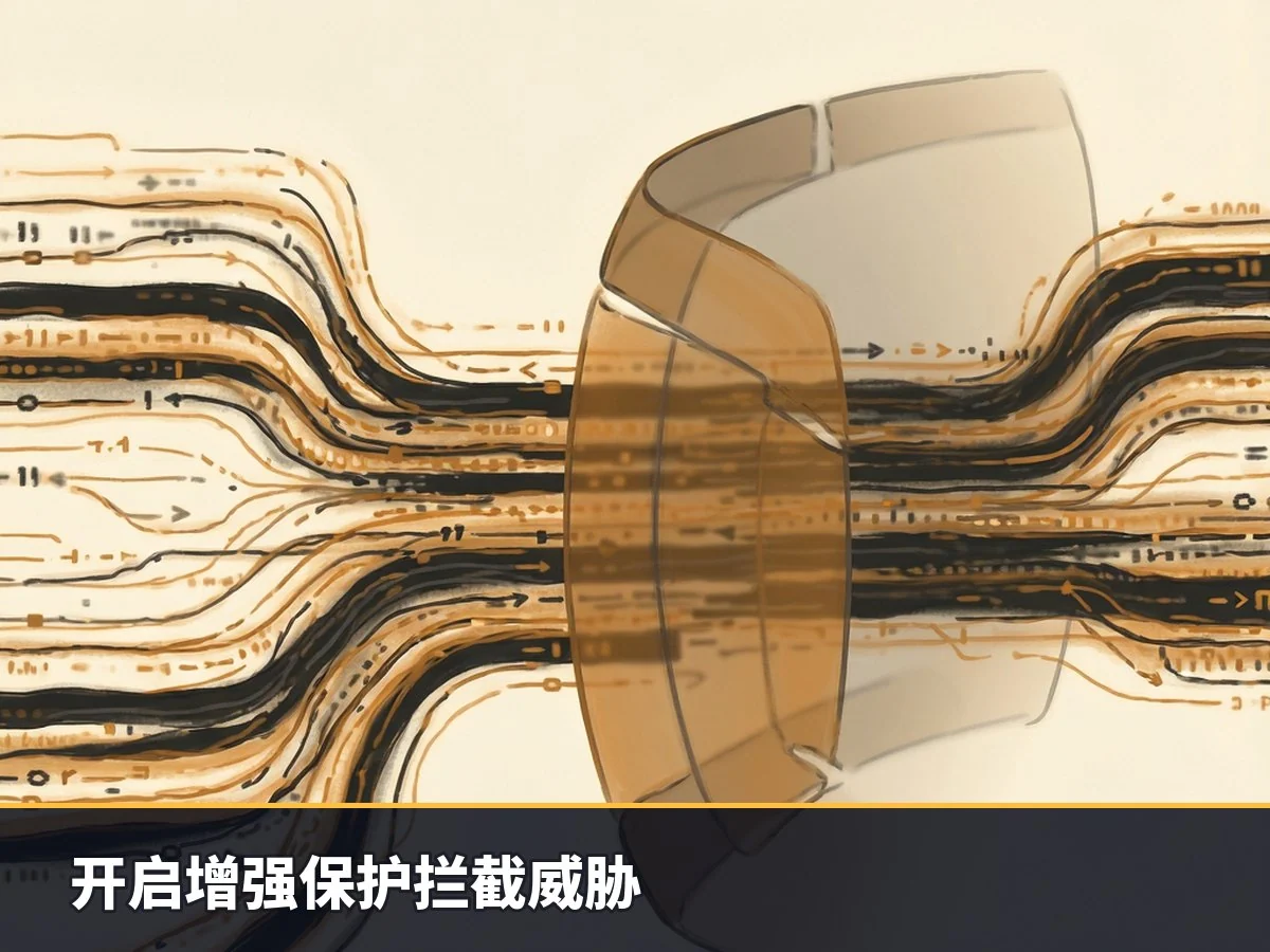 开启增强保护拦截威胁