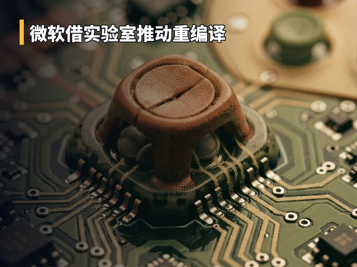 微软借实验室推动重编译