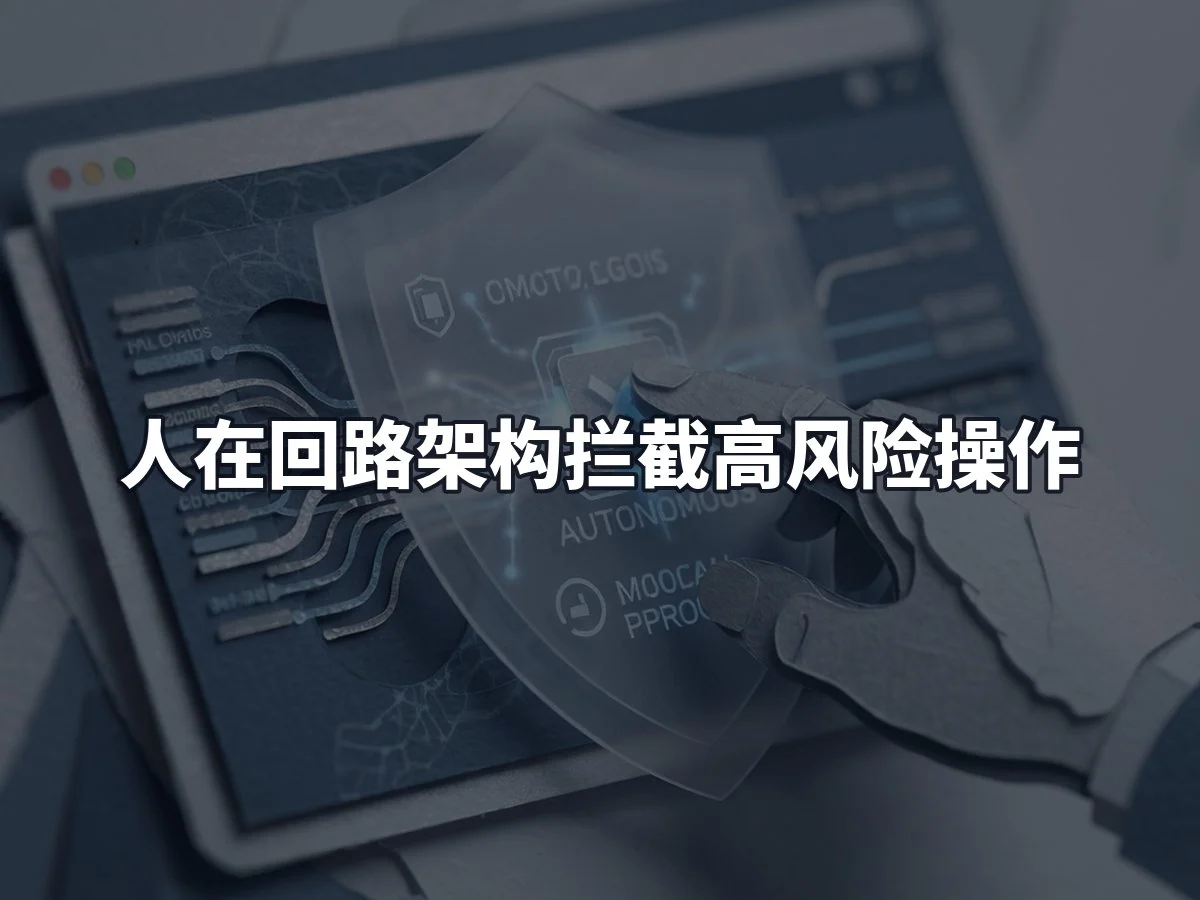 人在回路架构拦截高风险操作