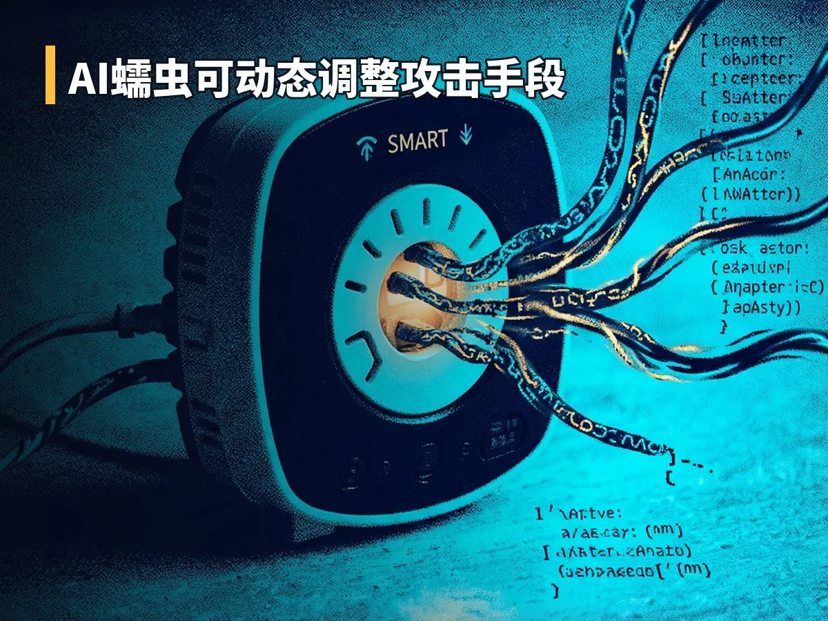 AI蠕虫可动态调整攻击手段