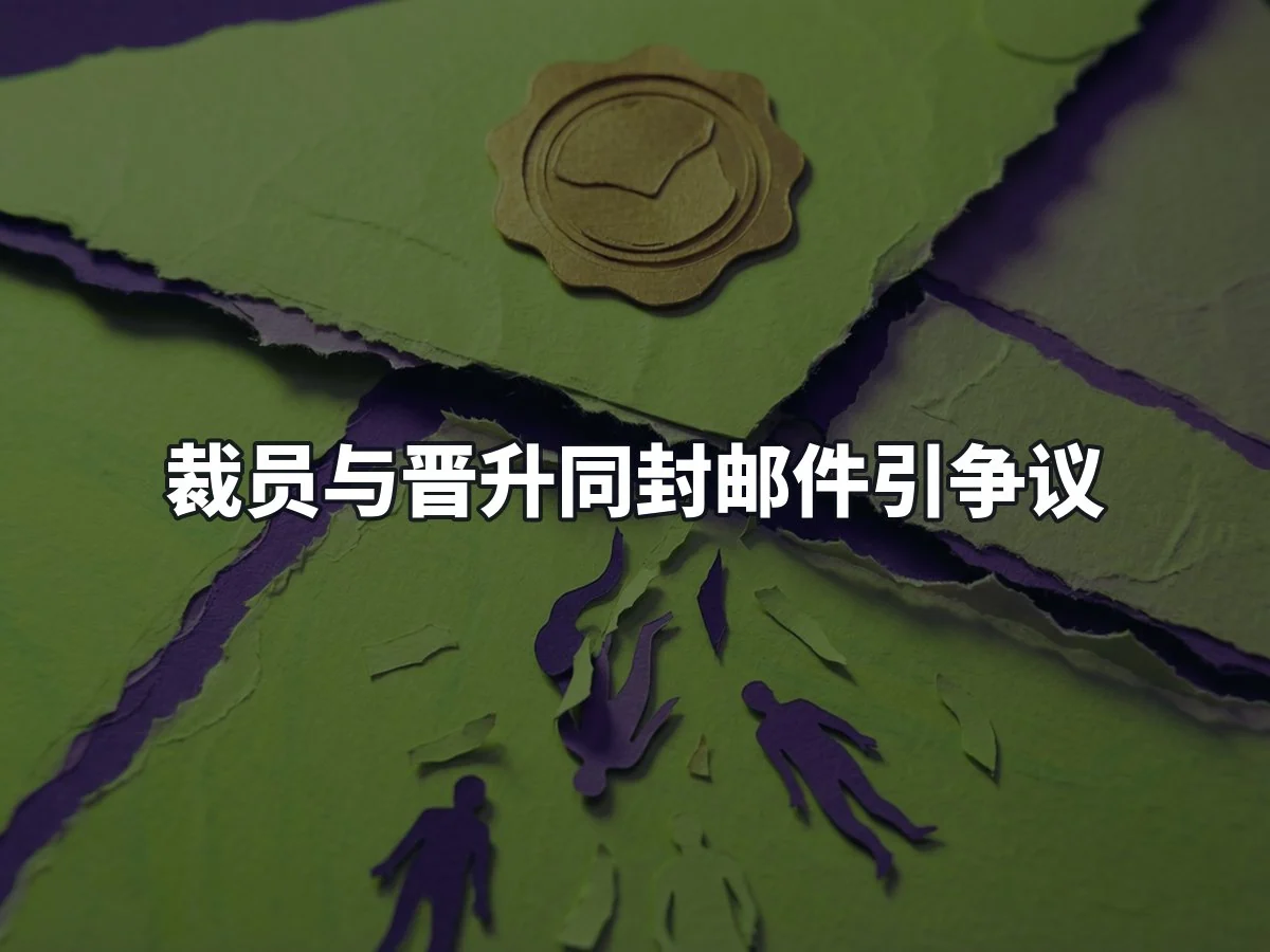 裁员与晋升同封邮件引争议