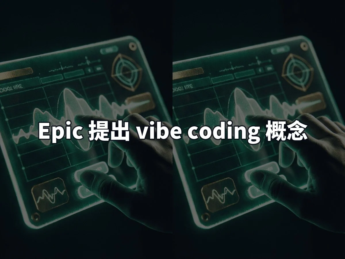 Epic 提出 vibe coding 概念