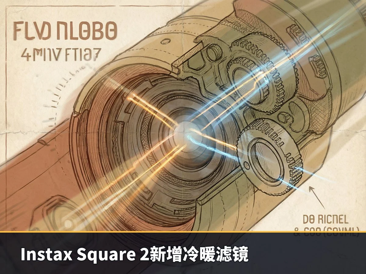 Instax Square 2新增冷暖滤镜