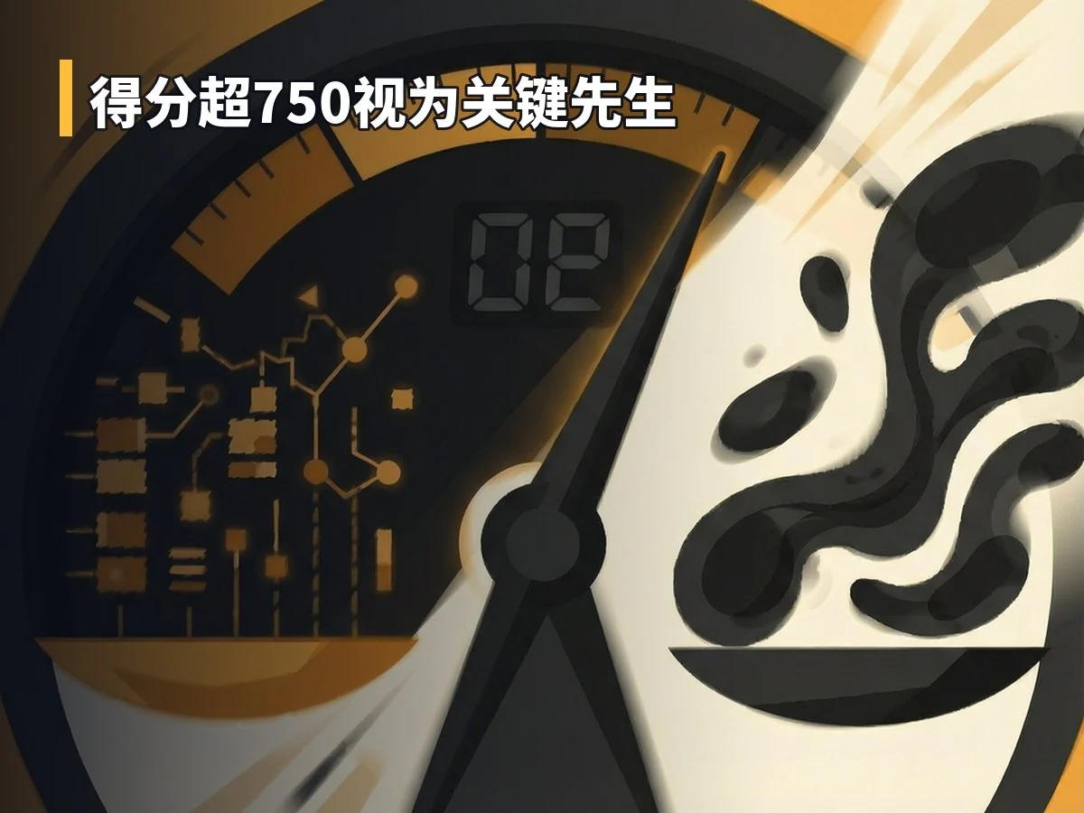 得分超750视为关键先生