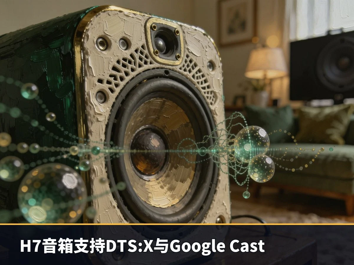 H7音箱支持DTS:X与Google Cast