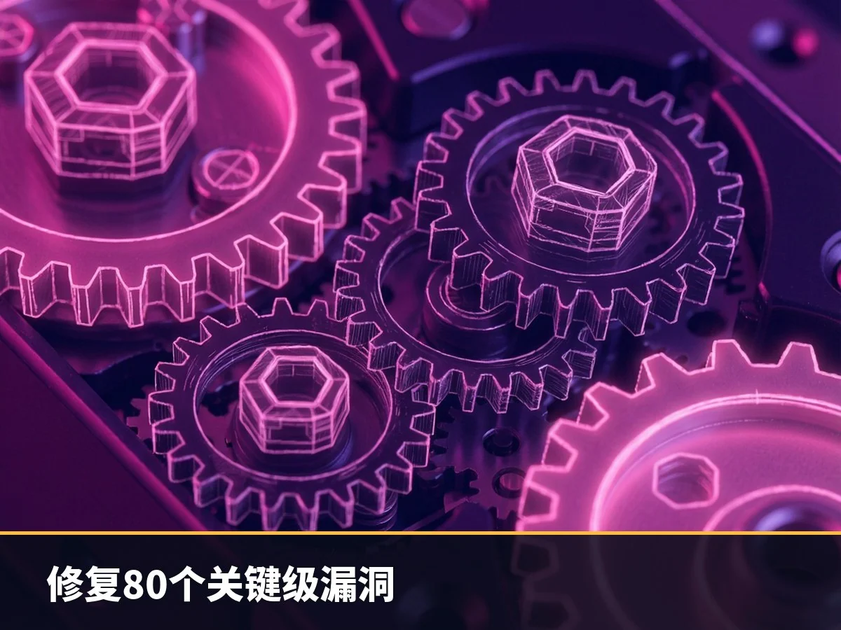 修复80个关键级漏洞