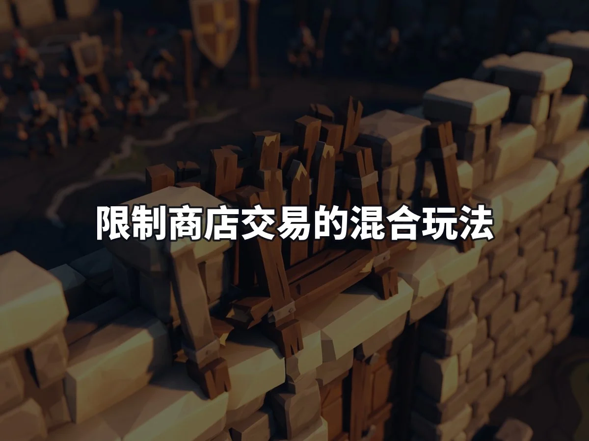 限制商店交易的混合玩法