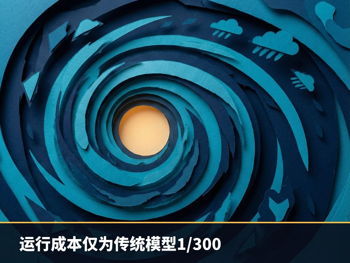 运行成本仅为传统模型1/300