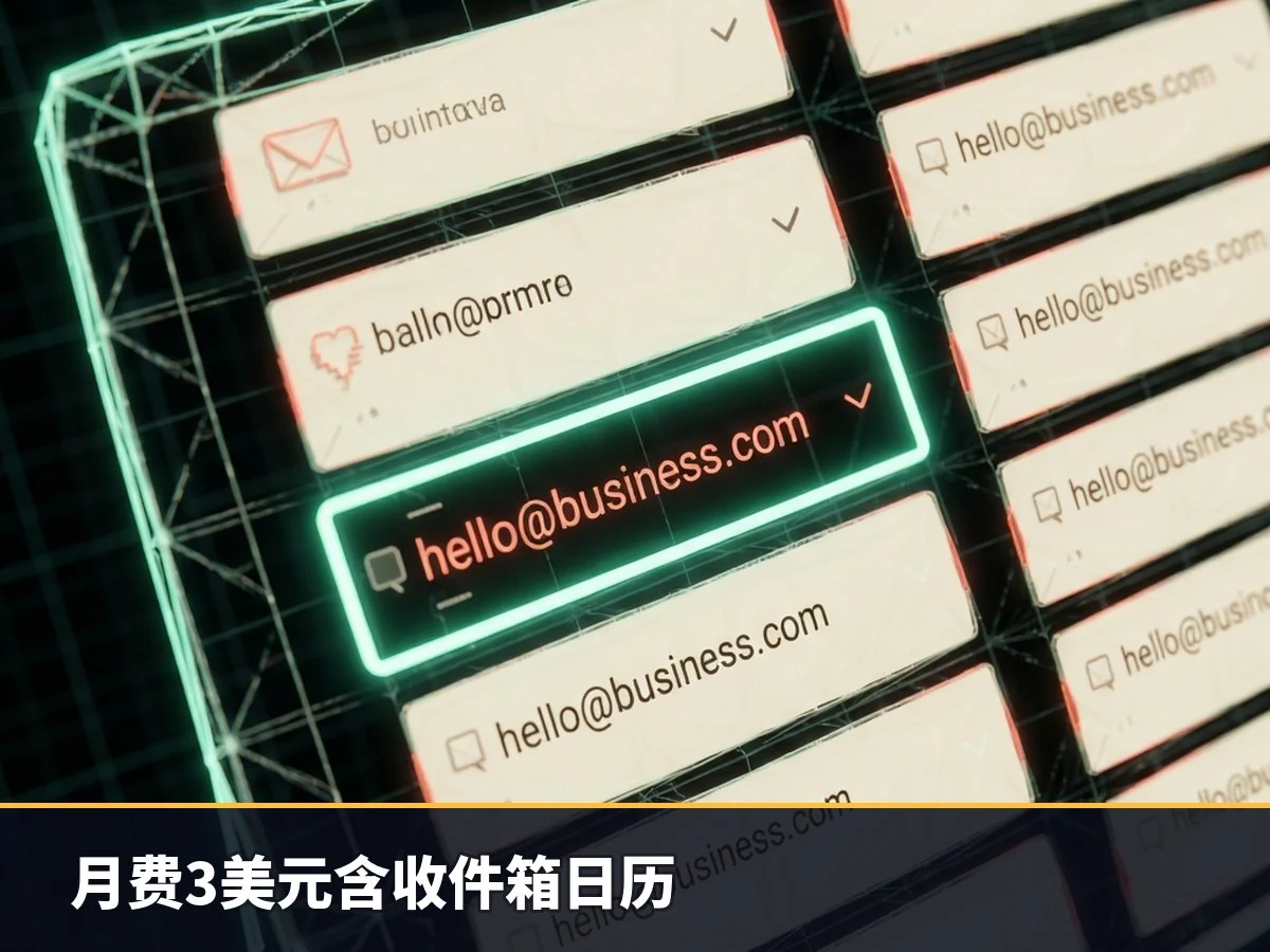 月费3美元含收件箱日历