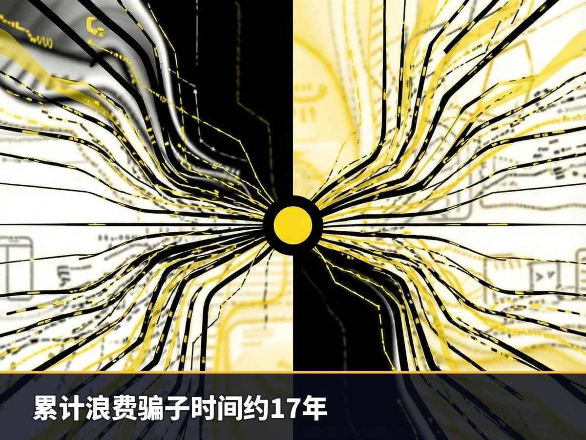 累计浪费骗子时间约17年