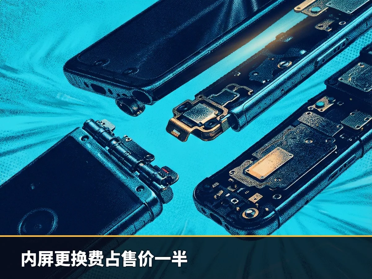 内屏更换费占售价一半