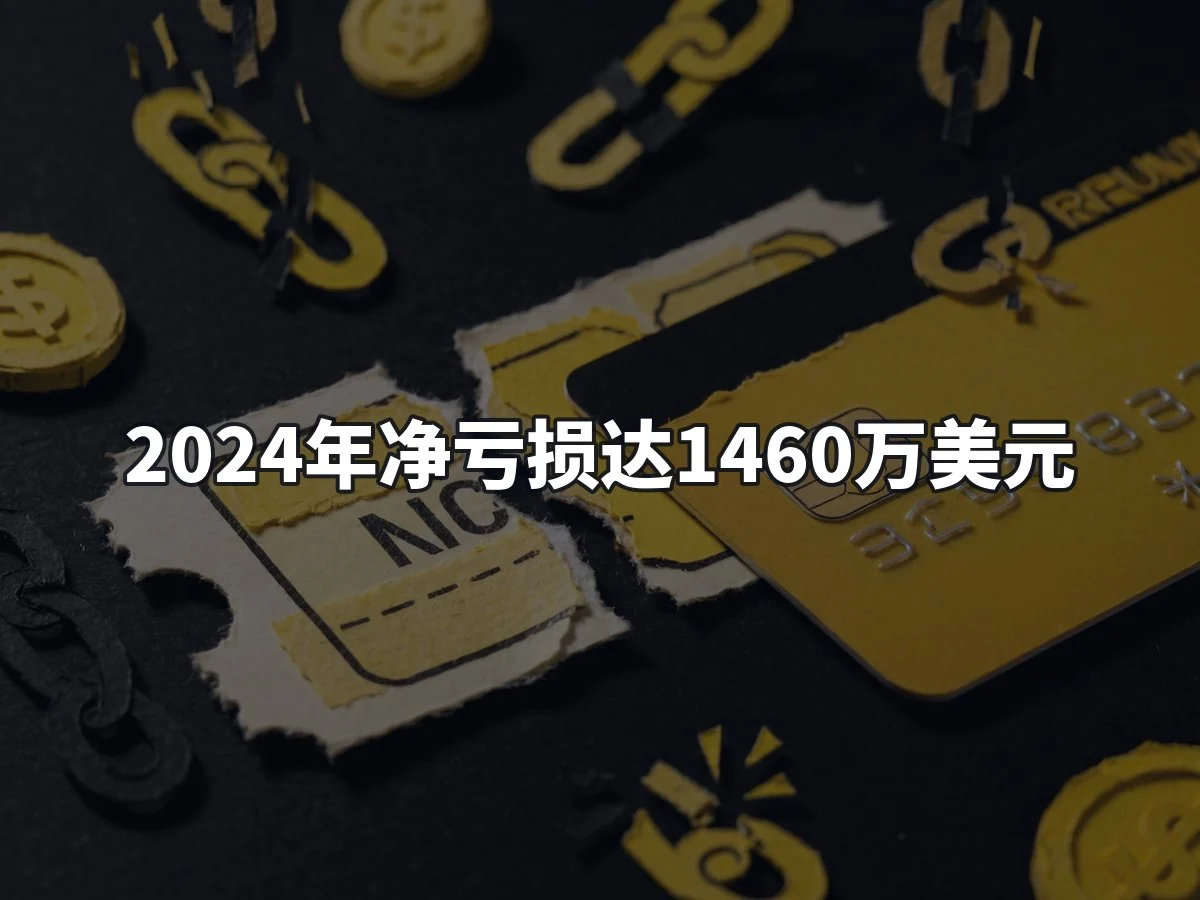 2024年净亏损达1460万美元
