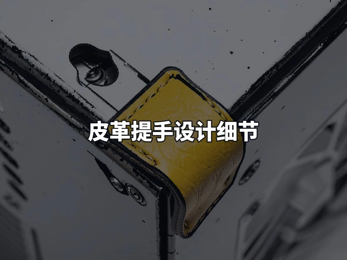 皮革提手设计细节