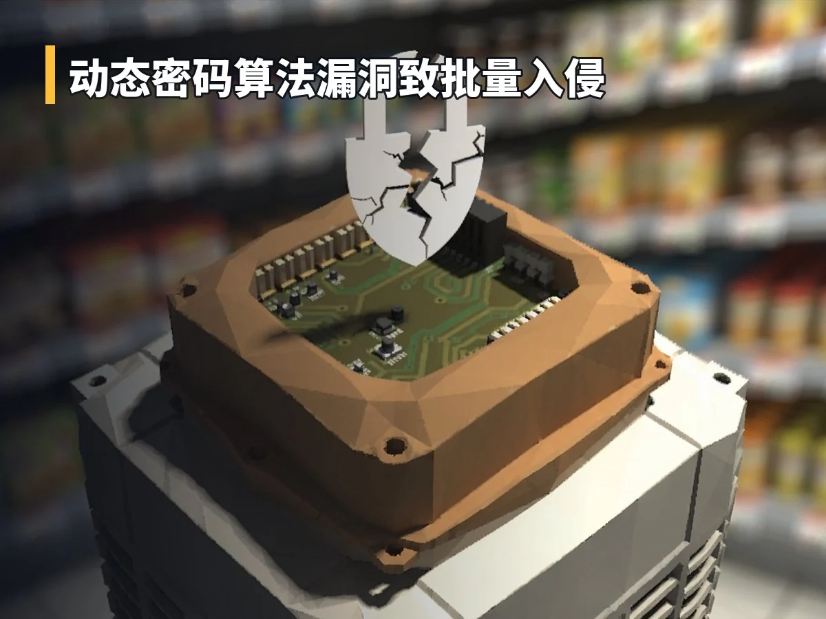 动态密码算法漏洞致批量入侵