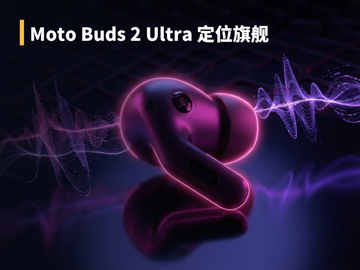 Moto Buds 2 Ultra 定位旗舰