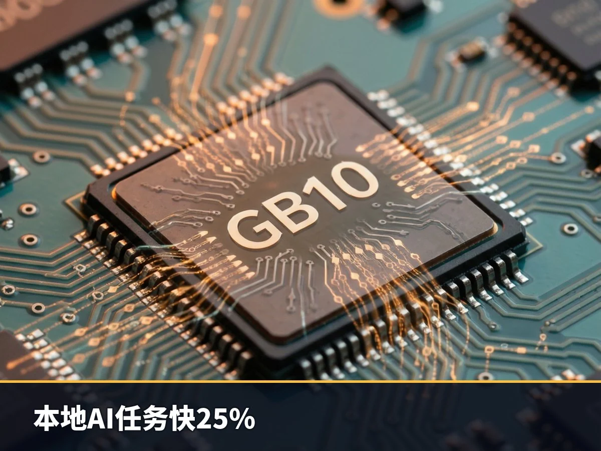 本地AI任务快25%