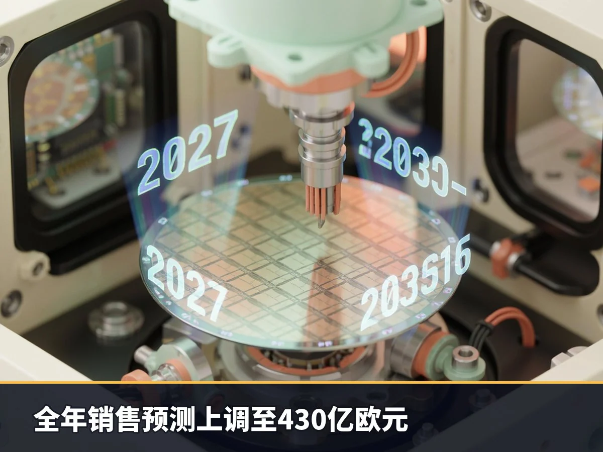 全年销售预测上调至430亿欧元