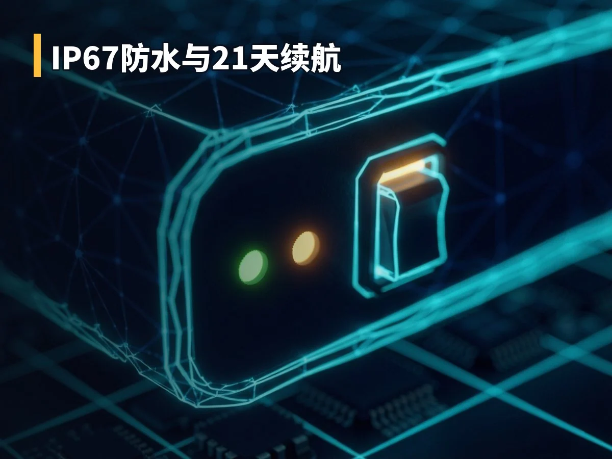 IP67防水与21天续航