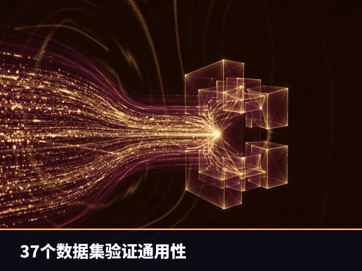 37个数据集验证通用性